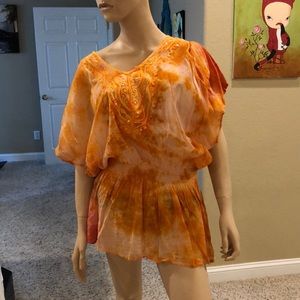 Tunic XXL orange/peach